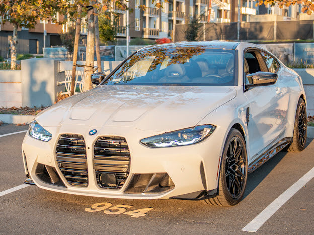 2021-UP BMW G82 / G83 M4 | M-PERFORMANCE STYLE CARBON FIBER FRONT AIR DUCT VENTS (PAIR)