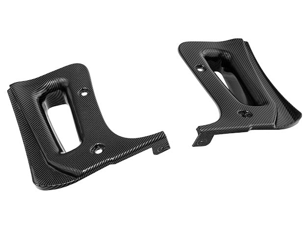 2023-Up Corvette C8 Z06 & E-RAY | Extended Hydro-Dipped Carbon Fiber Front & Rear Mud Flap Splash Guards