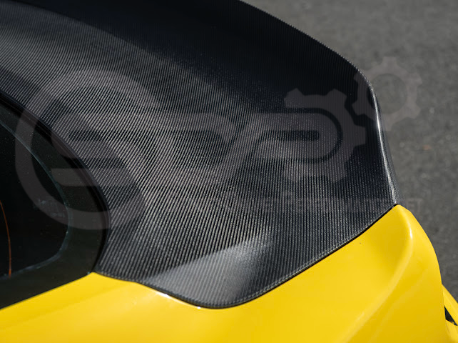 2015-2023 FORD MUSTANG | SUPER SNAKE STYLE REPLACEMENT REAR TRUNK LID WITH INTEGRATED SPOILER
