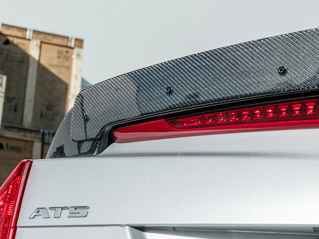 2016-2019 ATS-V Sedan  | Wickerbill Trunk Spoiler Wing Carbon Fiber