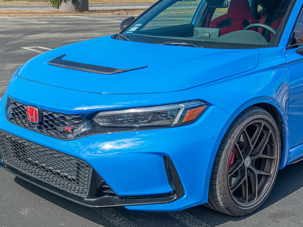 2023-UP HONDA CIVIC FL5 TYPE-R | SDP PERFORMANCE STYLE CARBON FIBER FRONT HOOD VENT