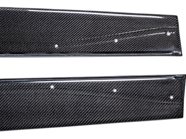 2015-2020 BMW F82 / F83 M4 | M-PERFORMANCE EXTENDED STYLE CARBON FIBER SIDE SKIRTS ROCKER PANELS GROUND EFFECTS