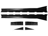 2010-2015 5TH GEN CAMARO PERFORMANCE TRACK PACKAGE SIDE SKIRTS ROCKER PANEL GROUND EFFECTS