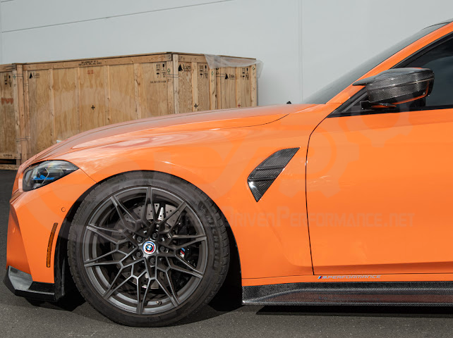 2021-UP BMW G80 M3 | FACTORY REPLACEMENT CARBON FIBER SIDE FENDER VENT COVERS REPLACEMENT PAIR