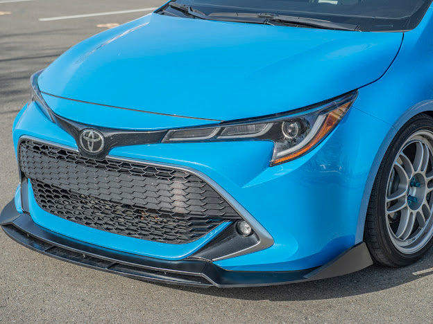 2019-UP TOYOTA COROLLA HATCHBACK | JDM PERFORMANCE PACKAGE FRONT SPLITTER LIP GROUND EFFECTS