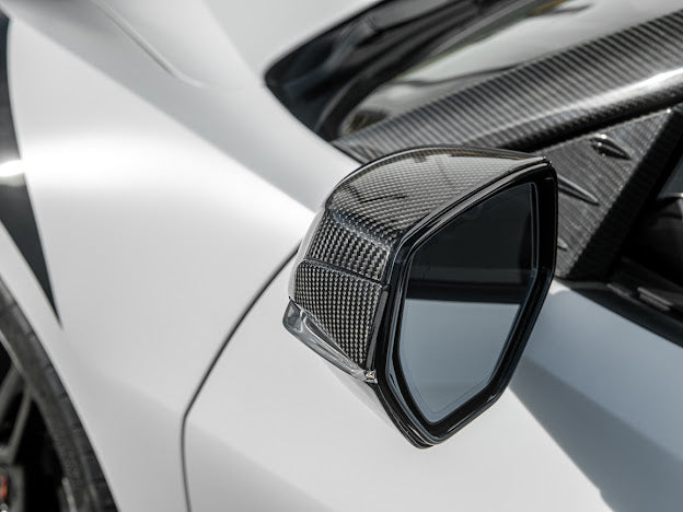 2020+ CORVETTE C8 CARBON FIBER REPLACEMENT MIRROR COVERS PAIR