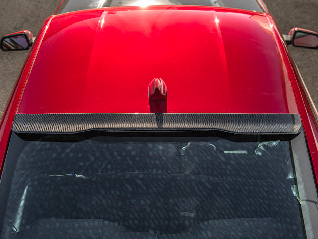 2024-UP MUSTANG S650 | CARBON FIBER REAR ROOF WINDOW WING SPOILER