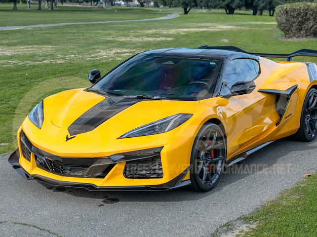 2020-UP CORVETTE C8 BRONZE ACCENT HOOD RACING STRIPE DECAL