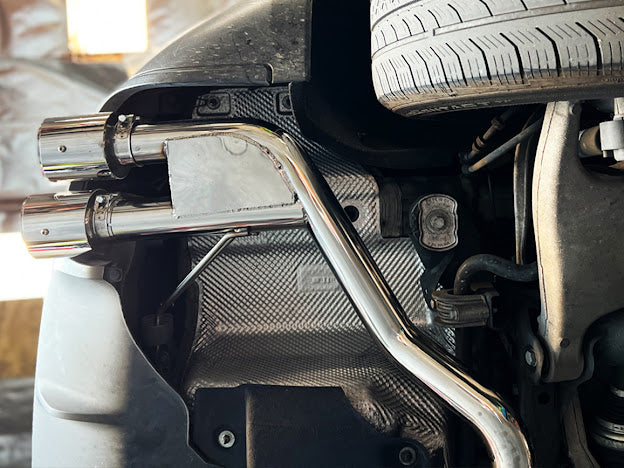 2014-2021 PORSCHE MACAN MUFFLER DELETE AXLE BACK QUAD TIPS EXHAUST