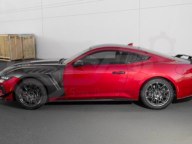 2024-UP FORD MUSTANG S650 | GTD STYLE FRONT SIDE VENTED FENDERS