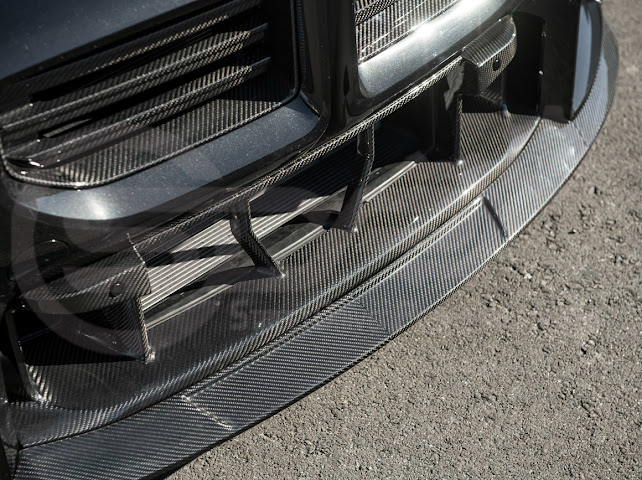 2023-Up BMW G87 M2 | TR Style 3PCS Carbon Fiber Front Bumper Splitter Lip Ground Effects