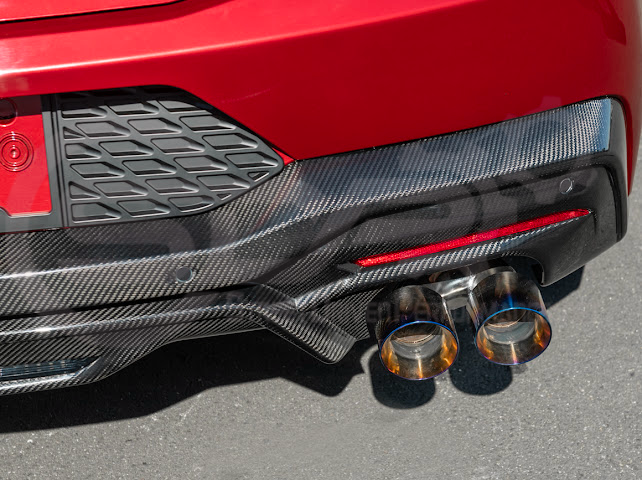 2024+ FORD MUSTANG S650 |  VERSION 2 PACKAGE REAR BUMPER DIFFUSER