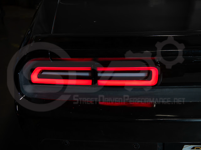 2008-2014 DODGE CHALLENGER | FACELIFTED SEQUENTIAL SIGNAL LED CLEA REAR TAILLIGHTS (PAIR)
