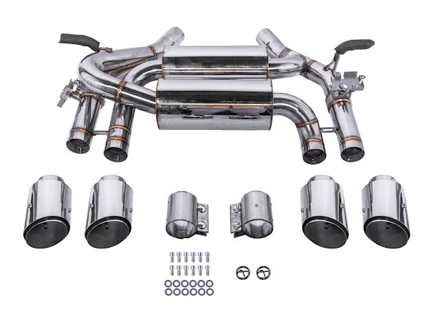 2015-2020 BMW F80 M3 F82 / F83 M4 | 2.5" PIPING W/ 3.5 " QUAD TIPS AXLE BACK EXHAUST