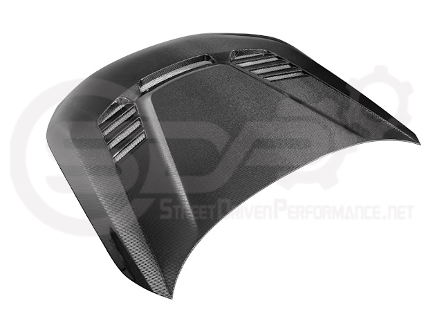 2023-Up BMW G87 M2 | V Style CARBON FIBER Front Vented Heat Extraction Hood
