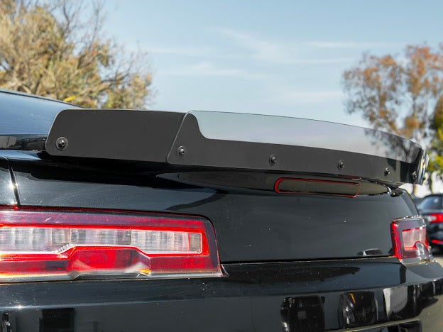 2014-2015 CAMARO SMOKE TINTED WICKERBILL SPOILER / WING