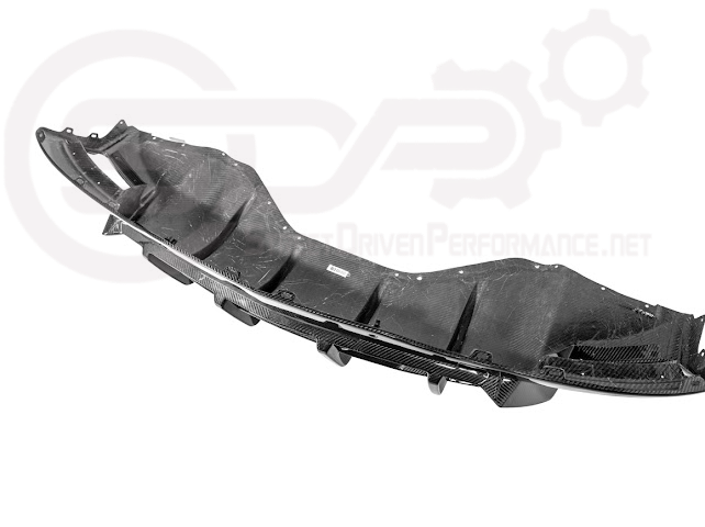 2020-UP CORVETTE C8 | CARBON FIBER REAR BUMPER DIFFUSER QUAD EXIT