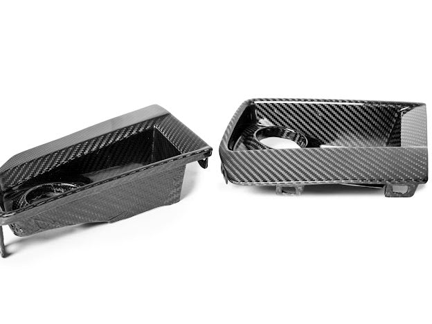 2009-2015 CTS-V V2 - Carbon Fiber Fog Light Bezels / Covers