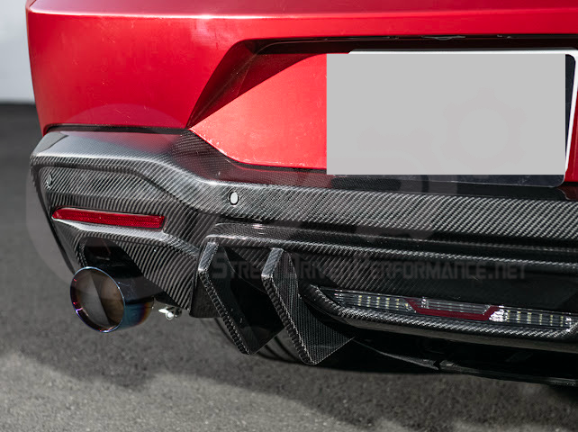 2024+ FORD MUSTANG S650 |  VERSION 2 PACKAGE REAR BUMPER DIFFUSER