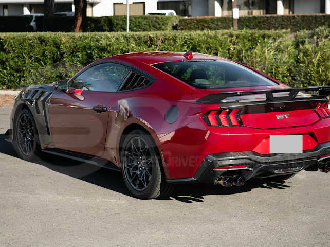 2024-UP FORD MUSTANG | DARKHORSE STYLE GLOSSY BLACK REAR TRUNK LID WING SPOILER