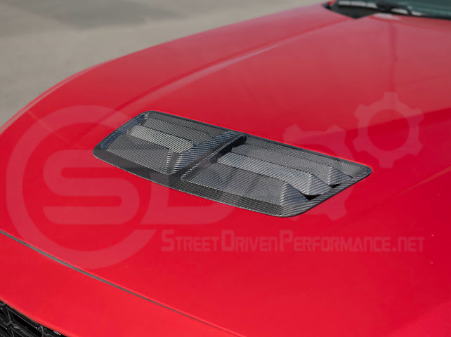 2024-UP FORD MUSTANG S650 | FRONT UPPER HOOD VENT INSERT