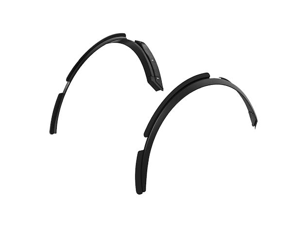 2020+ CHEVROLET CORVETTE C8 | SDP PERFORMANCE PACKAGE MATTE BLACK SIDE WHEEL FENDER FLARE EXTENSIONS PAIR