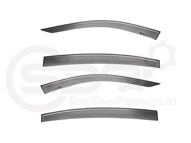 2020-UP CADILLAC CT5 & CT5-V | SMOKE TINTED SIDE VENT WINDOW RAIN DEFLECTORS