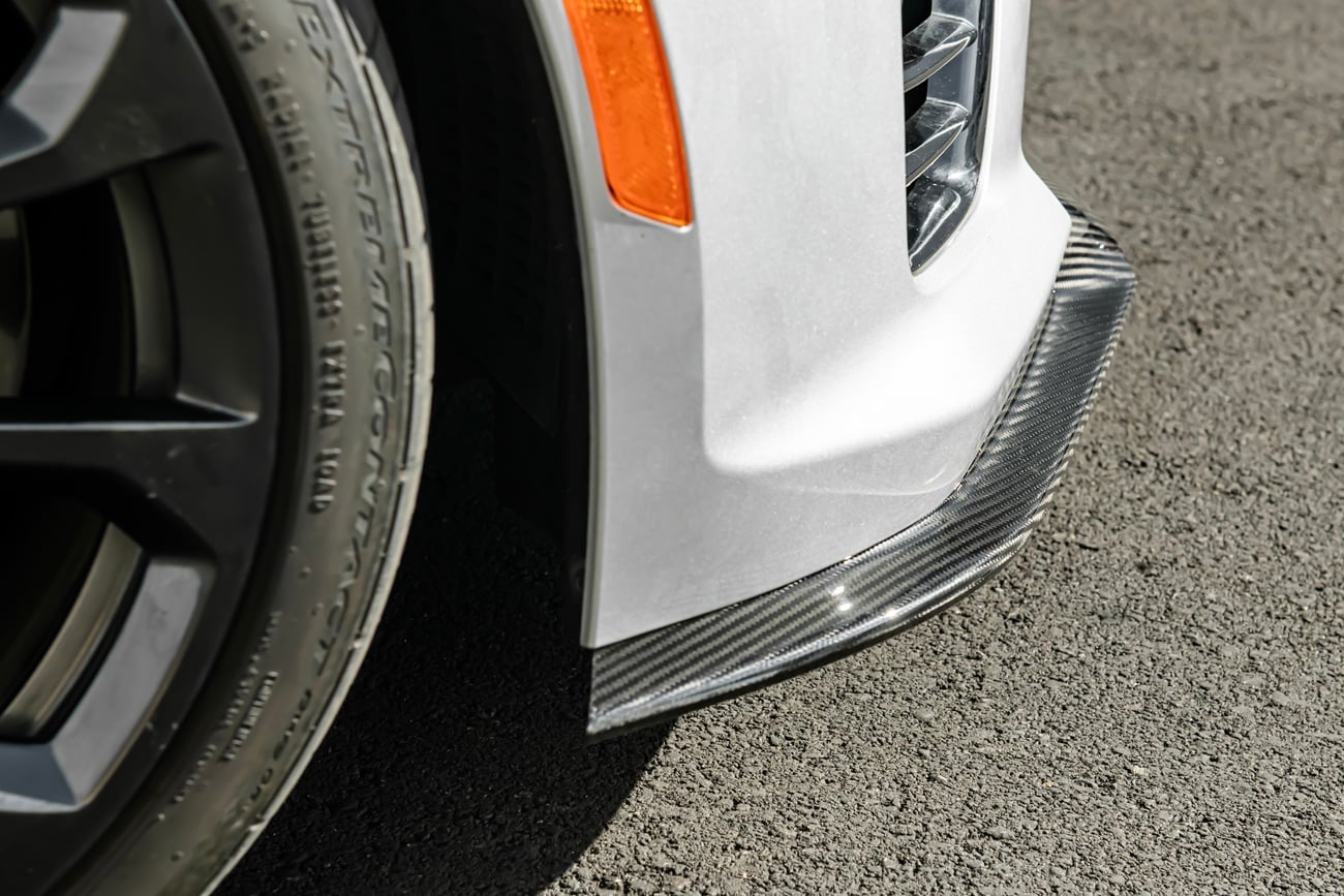 2016-2019 CADILLAC ATS-V - CARBON FIBER “OEM STYLE” FRONT LIP SPLITTER GROUND EFFECTS