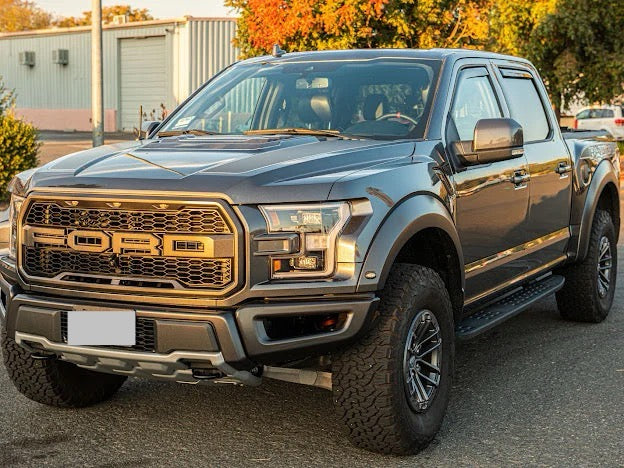 2017-2020 FORD F-150 RAPTOR | STREET SERIES PACKAGE CARBON FIBER HOOD VENT REPLACEMENT