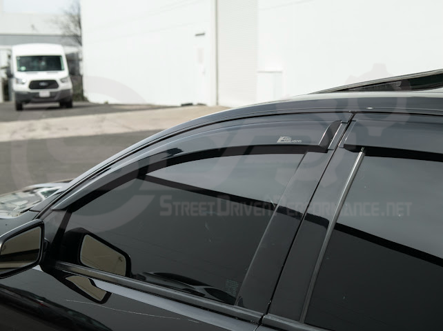 2014-2017 Chevy SS Tape On Style Side Vents Window Visors Rain Guards
