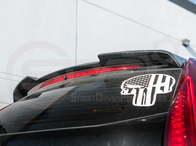 2009-2015 CTS-V V2 Wagon - Carbon Fiber Trunk Lid Spoiler / Wing