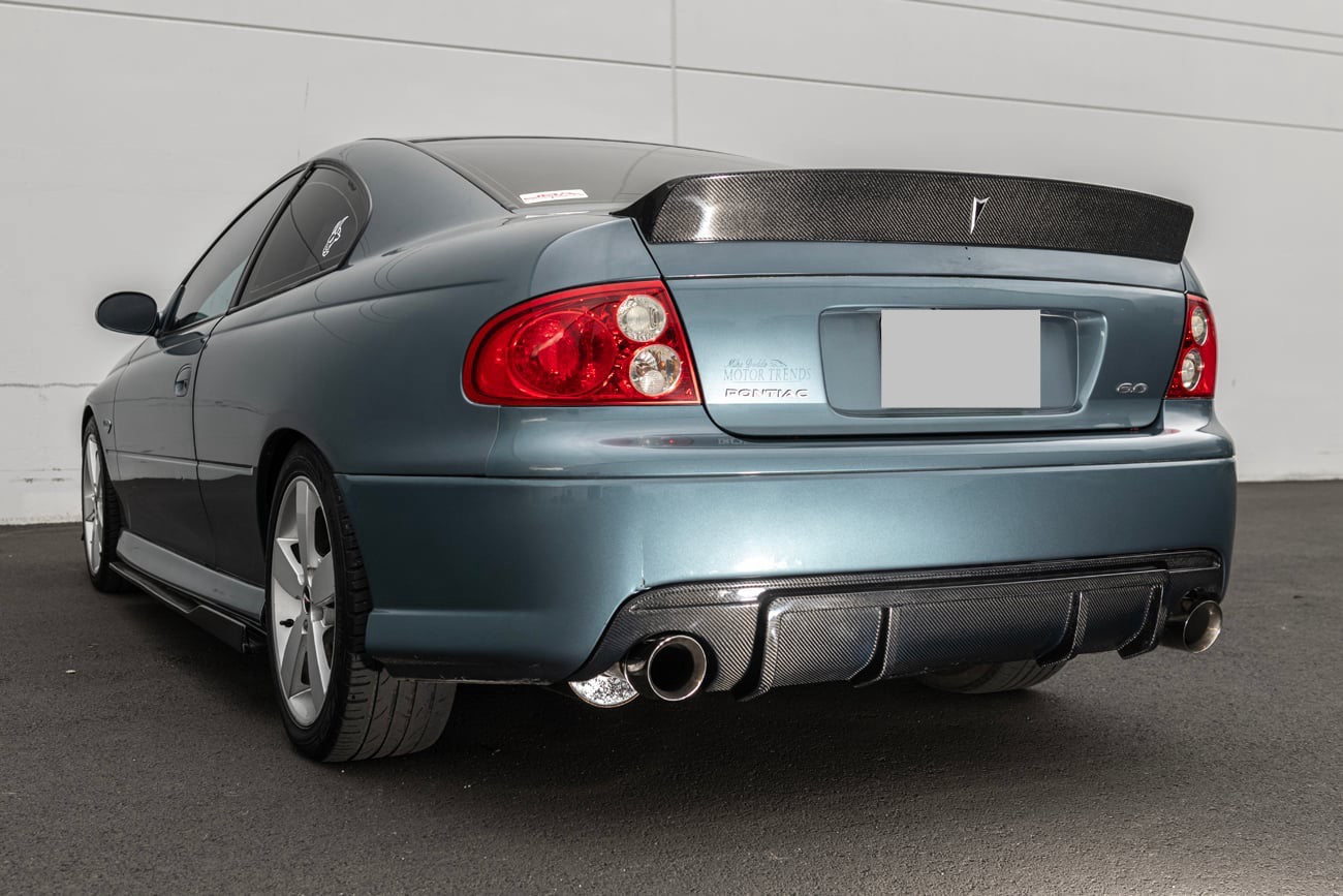 2004-2006 Pontiac GTO | GXP STYLE CARBON FIBER Rear Bumper Diffuser
