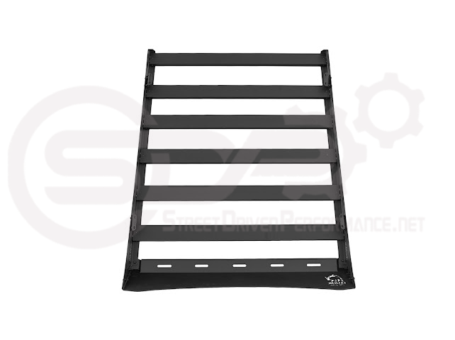 2016-2023 Toyota Tacoma | Extreme Off-Road Version 2 Carbon Steel Black Top Roof Rack Cargo Luggage Carrier