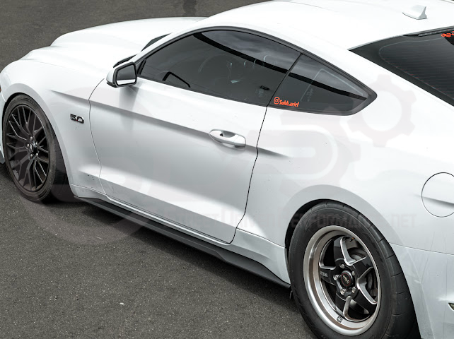 2015-2023 FORD MUSTANG S550 | SIDE SKIRTS EXTENSION ROCKER PANELS GROUND EFFECTS
