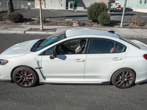 2015-2021 SUBARU WRX / STI “COMPETITION SPORT” STYLE SIDE SKIRTS ROCKER PANEL GROUND EFFECTS