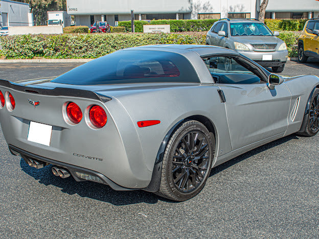 2005-2013 CHEVROLET CORVETTE C6 BASE FRONT AND REAR SPLASH GUARDS MUD FLAPS