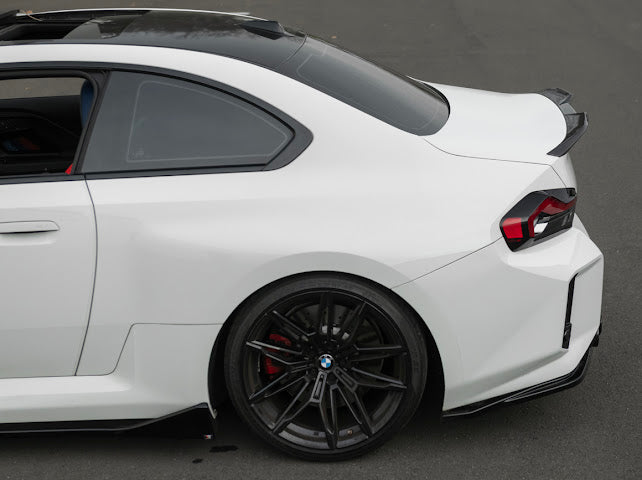 2023-Up BMW G87 M2 | M-Performance Style Carbon Fiber Rear Trunk Spoiler Wing
