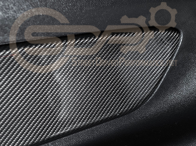 2015-2023 FORD MUSTANG S550 |CARBON FIBER REAR SEAT DECORATIVE BOARD PANEL COVER