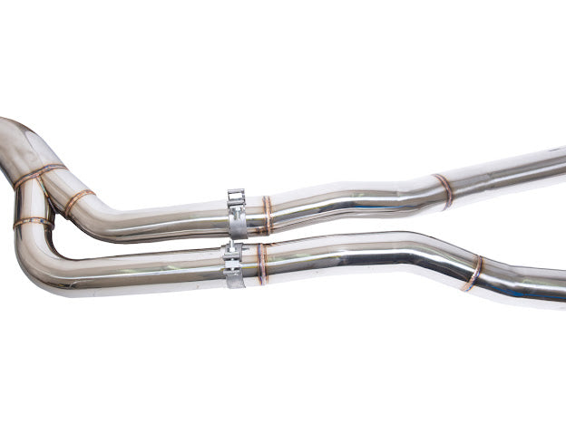 2020-PRESENT TOYOTA GR SUPRA A90 A91 | NON RESONATED CAT BACK EXHAUST WITH BURNT BLUE TIPS