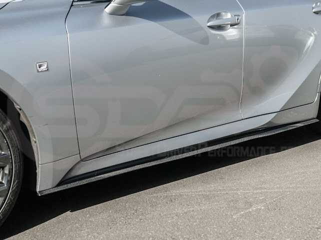 2021-UP LEXUS IS300, IS350, IS500 | JDM NOVEL STYLE SIDE SKIRTS ROCKER PANEL EXTENSIONS  GROUND EFFECTS