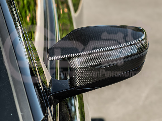 2021-UP BMW G87 M2 G80 M3 G82 M4 | FACTORY STYLE DRY CARBON FIBER MIRROR CAP REPLACEMENT PAIR