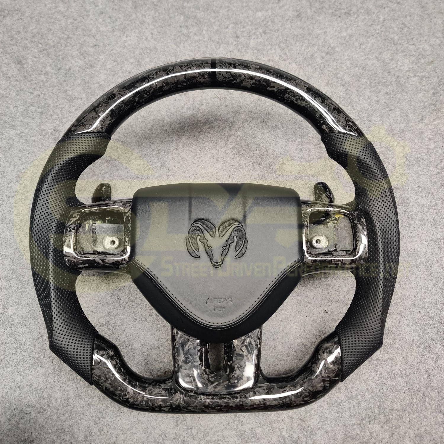 1994 - 2024+ Dodge / Ram Truck 1500 / 2500 / 3500 / TRX - Custom Carbon Fiber Steering Wheel with options