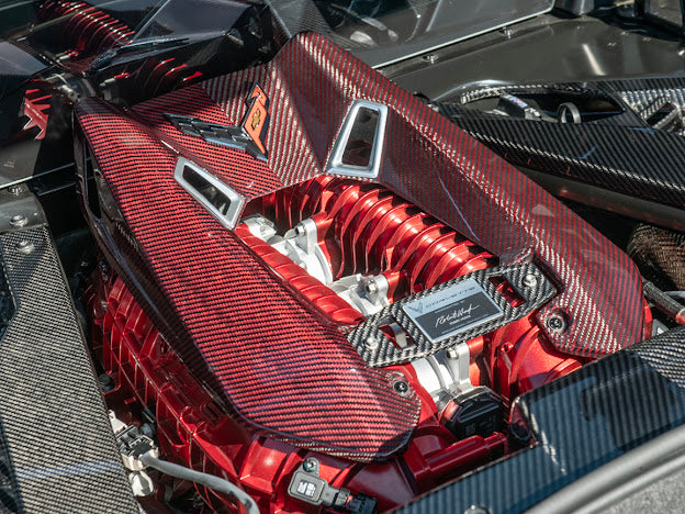 2023+ CORVETTE C8 Z06 CARBON FIBER ENGINE COVER