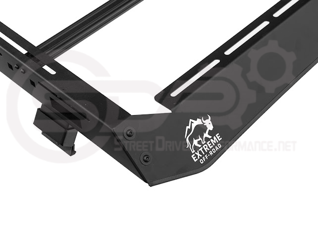 2018-UP JEEP WRANGLER JL & 2020-PRESENT JEEP GLADIATOR JT | CARBON STEEL BLACK TOP ROOF CARGO RACK (FULL & HALF LENGTH)