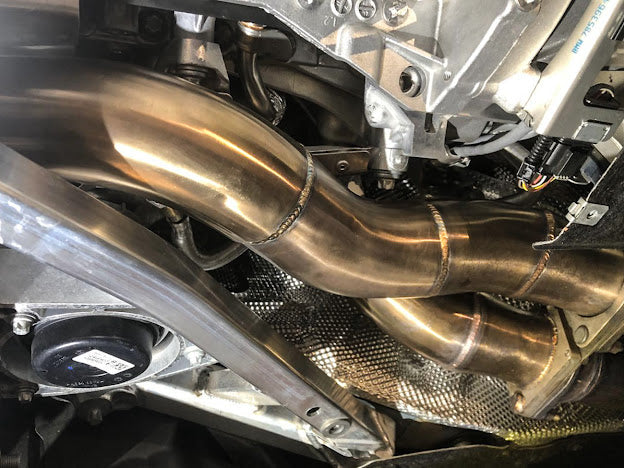 2014-2020 BMW M4 / M3 / M2 COMPETITION | S55 ENGINE RACE CATLESS DOWN PIPES