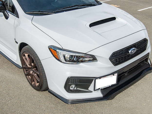 2018-2021 SUBARU WRX / STI | HT STYLE CARBON FIBER FRONT SPLITTER LIP GROUND EFFECT