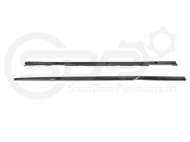 2016-2024 Camaro SS & 2019-2024 Chevrolet Camaro LT / LS / RS Models | SDP T6 Style GLOSSY BLACK Front Lip Splitter Side End Cap & Side Skirts Aero Kit