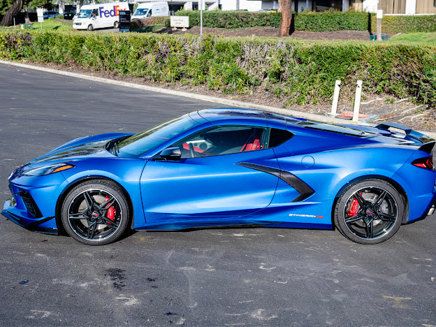 2020+ CHEVROLET CORVETTE C8 STINGRAY | Z06 PACKAGE SIDE SKIRTS ROCKER PANELS GROUND EFFECTS