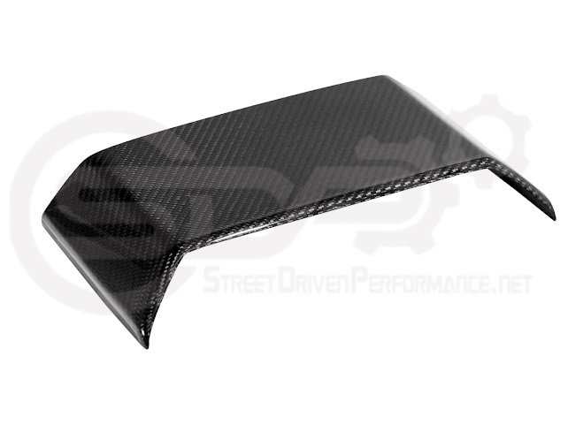 2024-Up Tesla Cybertruck | Interior DRY Carbon Fiber Rear Display Upper Cover