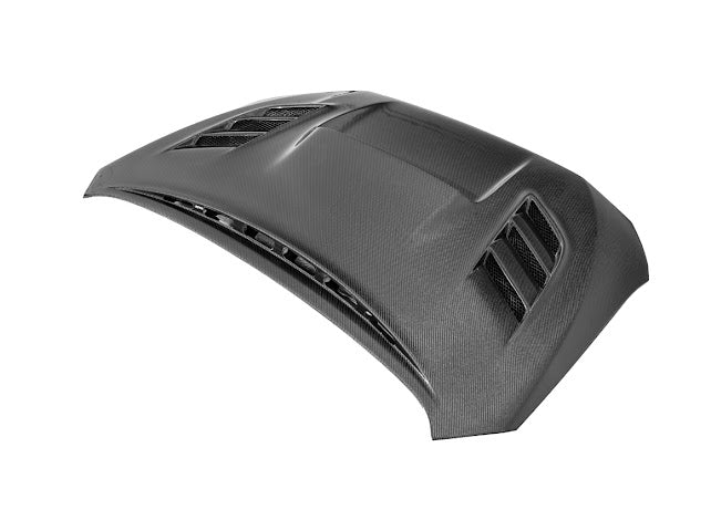 2015-2021 SUBARU WRX STI | JDM VRS STYLE CARBON FIBER FRONT VENTED HOOD